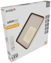 Avide Μοντέρνα Πλαφονιέρα Οροφής Oyster Holden XL με Τηλεχειριστήριο